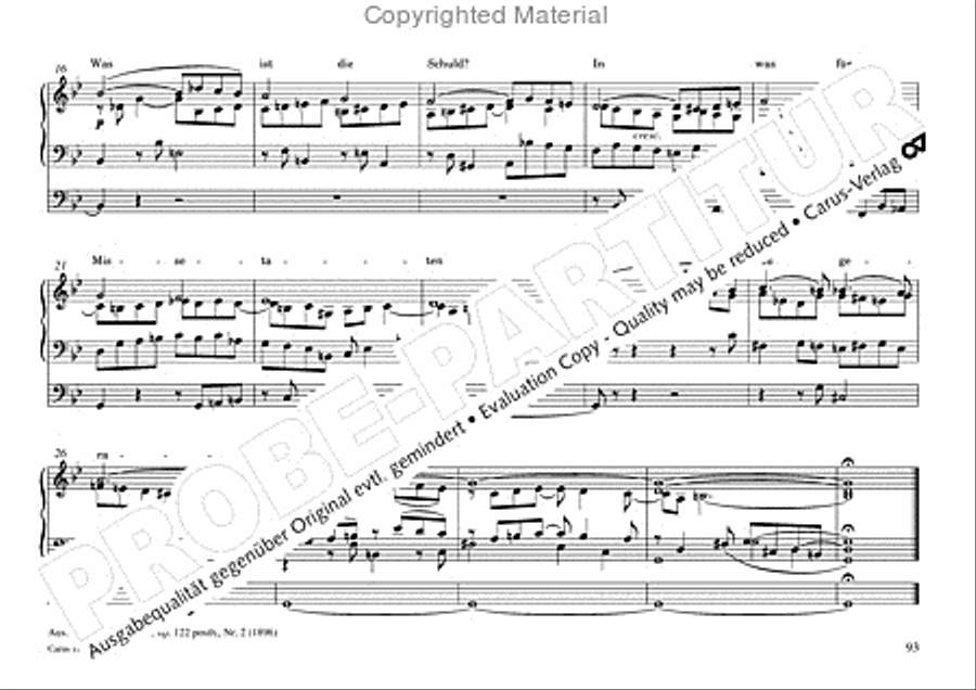 Freiburger Orgelbuch: Stammteil Organ Solo scores gallery preview page 94