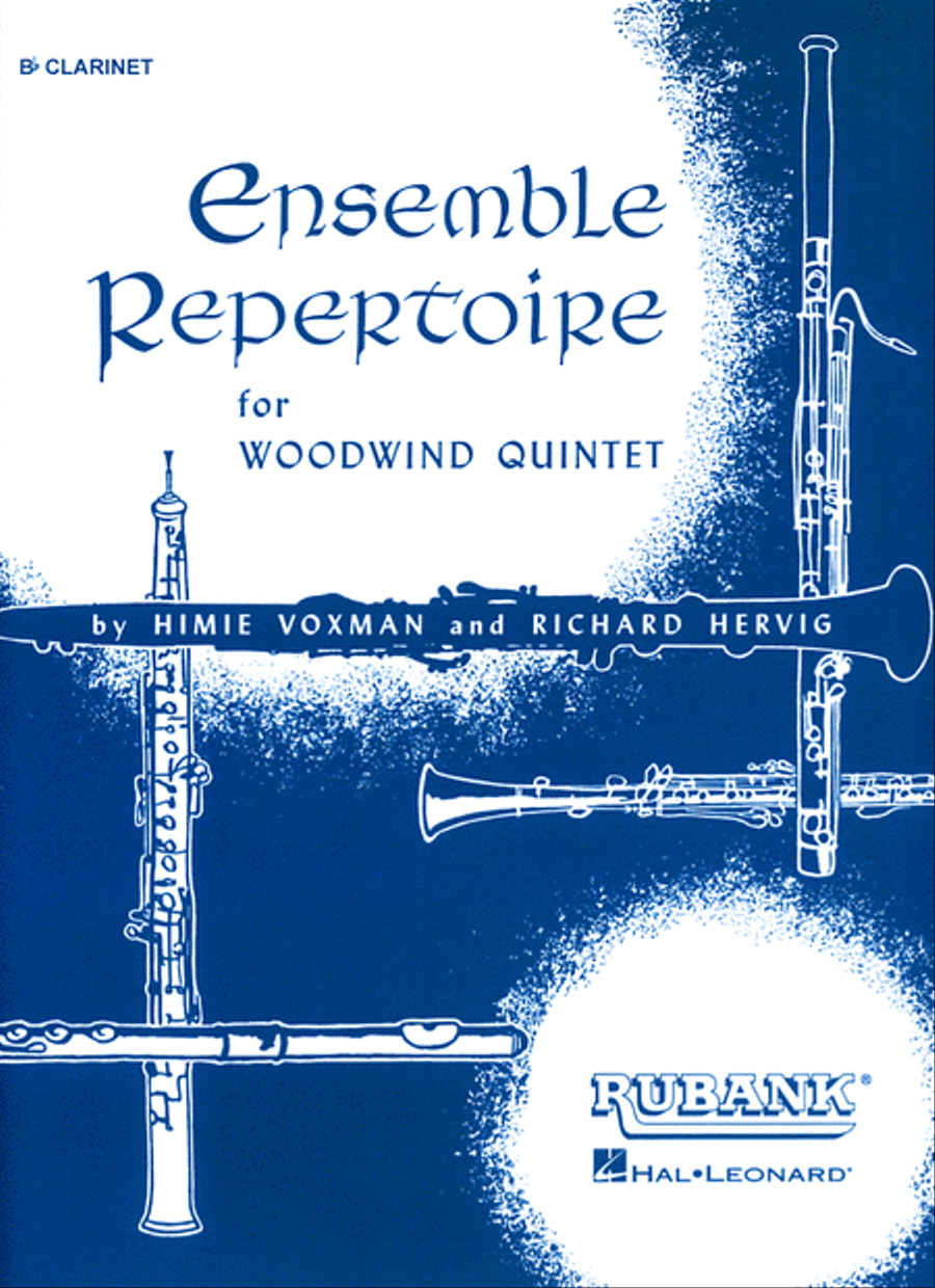 Ensemble Repertoire for Woodwind Quintet Woodwind Quintet scores gallery preview page 1