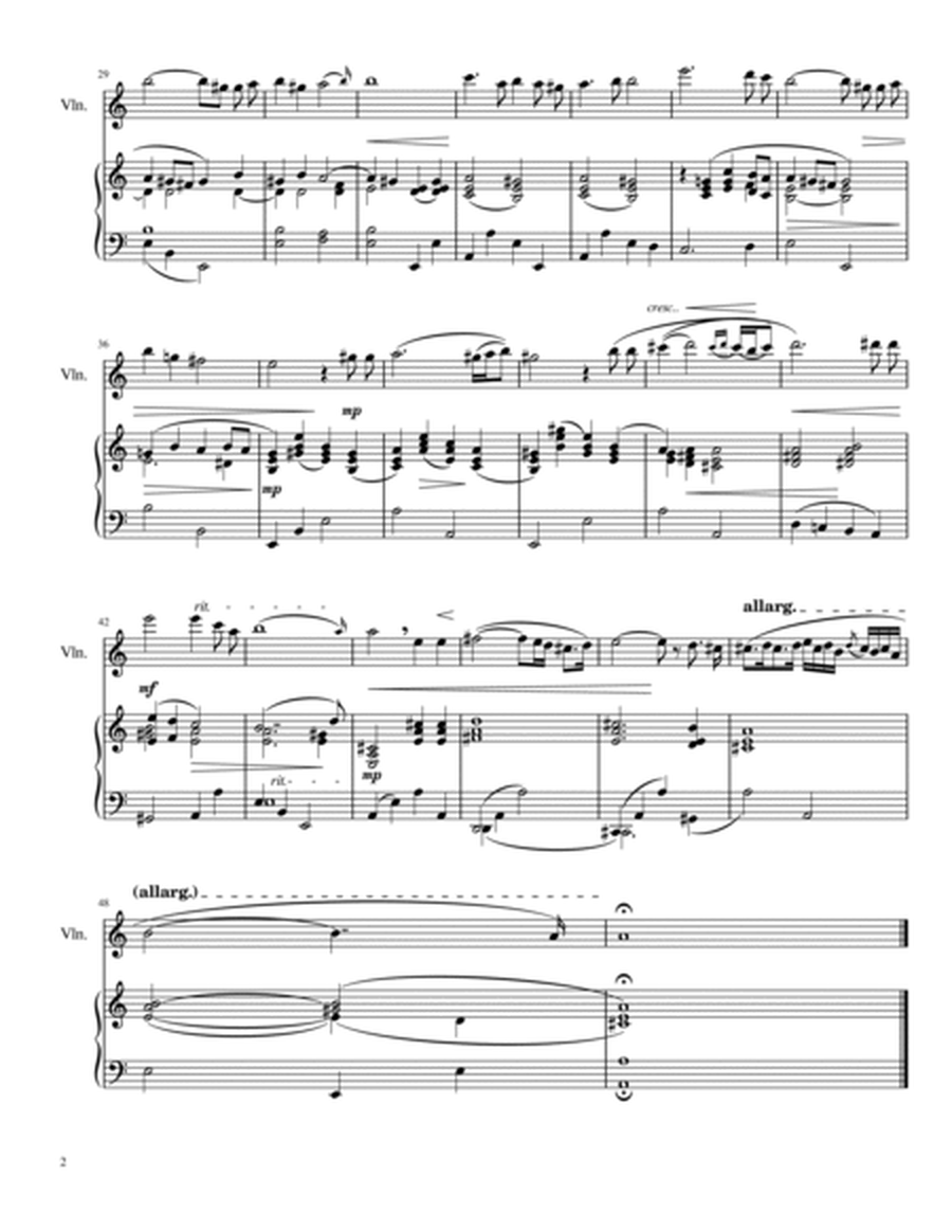 Giulio Caccini - Amarilli, mia bella - For Violin and Piano Original image number null