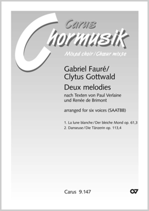 Book cover for Gottwald/Faure: Deux Melodies