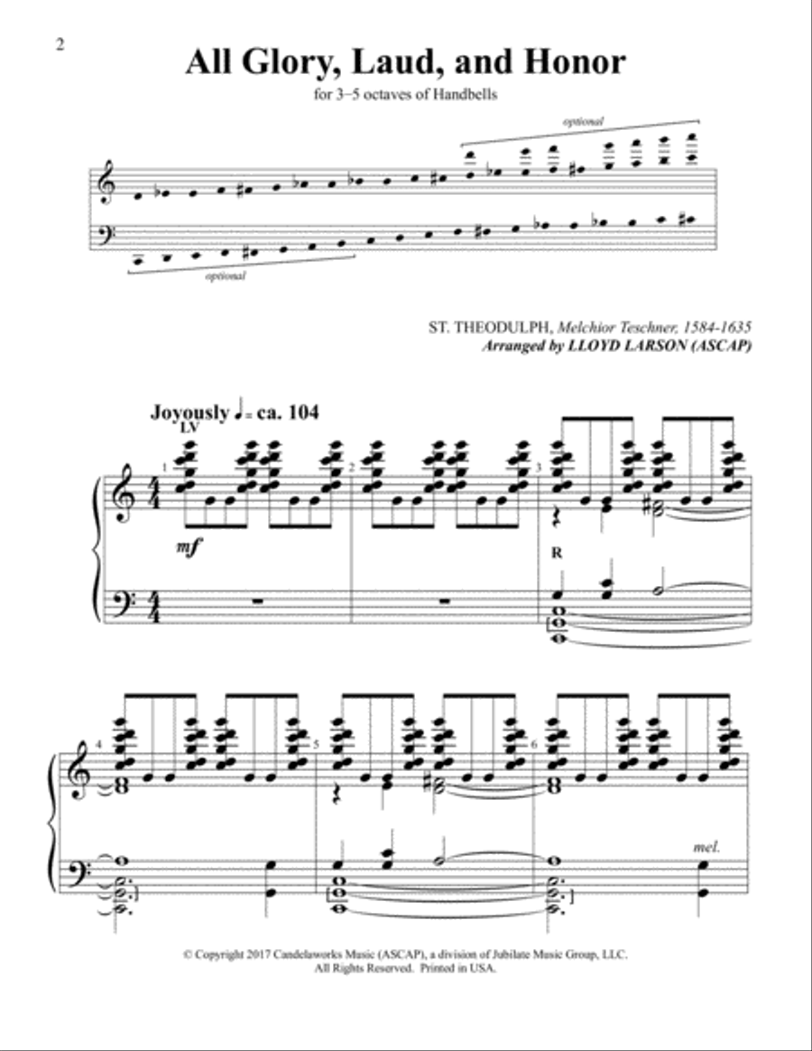 Bells & Chimes for Special Times Handbell Choir scores gallery preview page 22