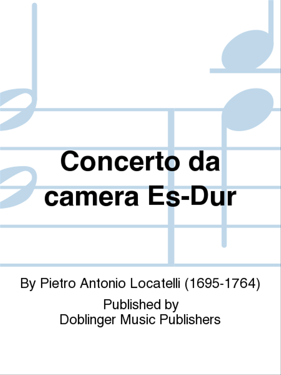 Concerto da camera Es-Dur School and Community scores gallery preview page 1