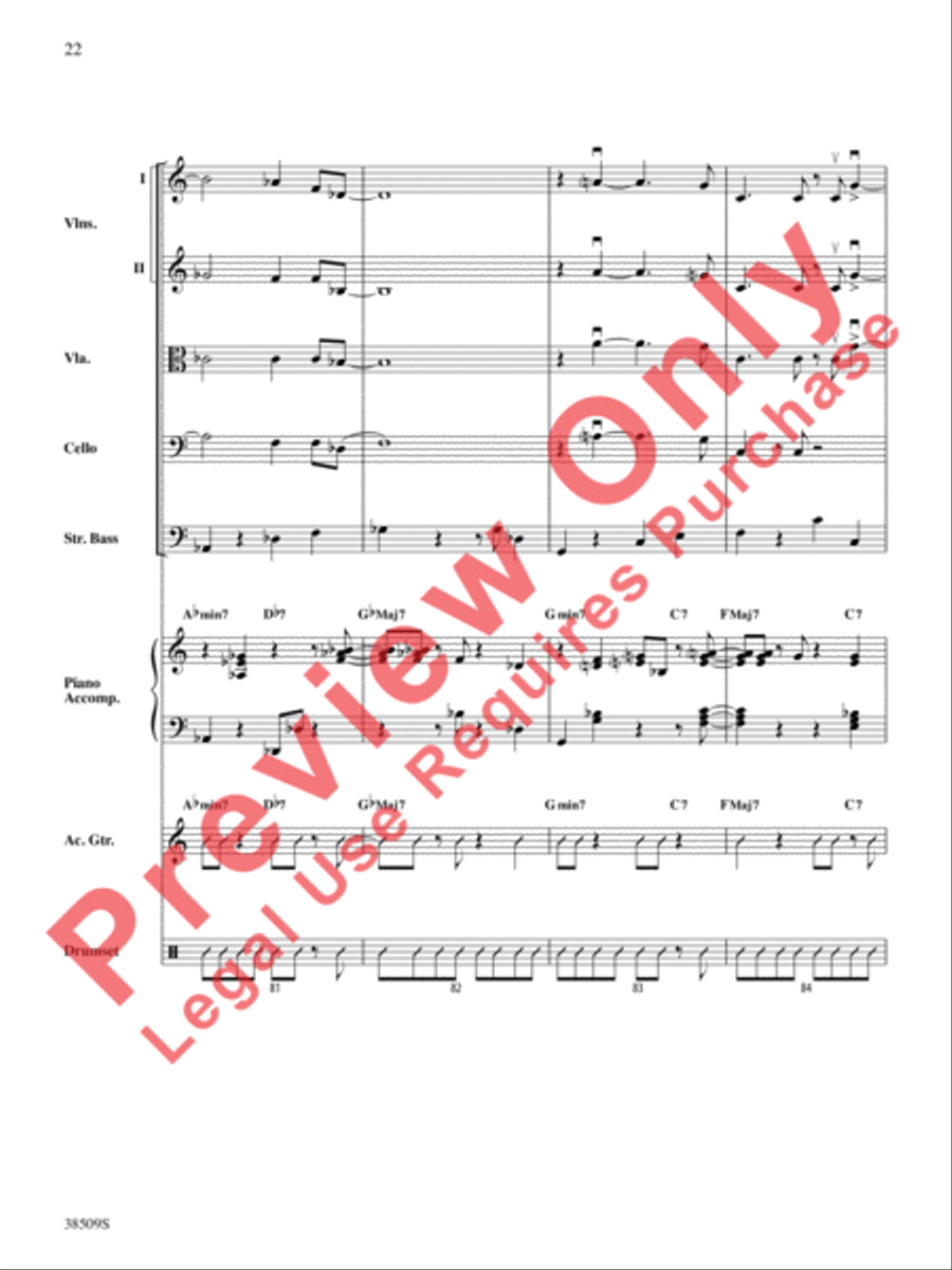 Recorda Me String Orchestra scores gallery preview page 23