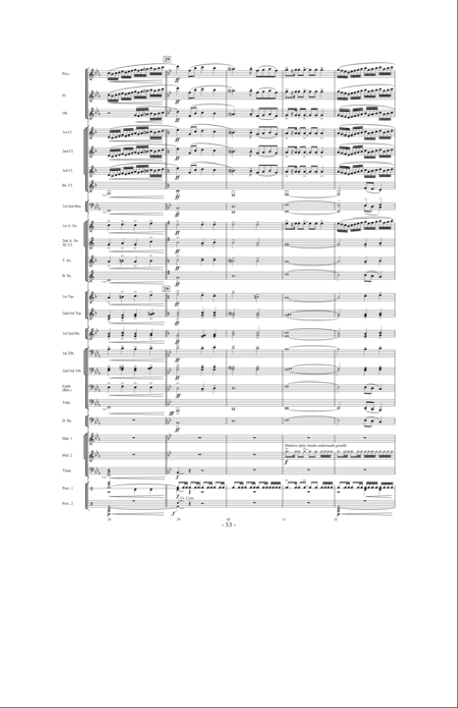 Nightflight Concert Band scores gallery preview page 32