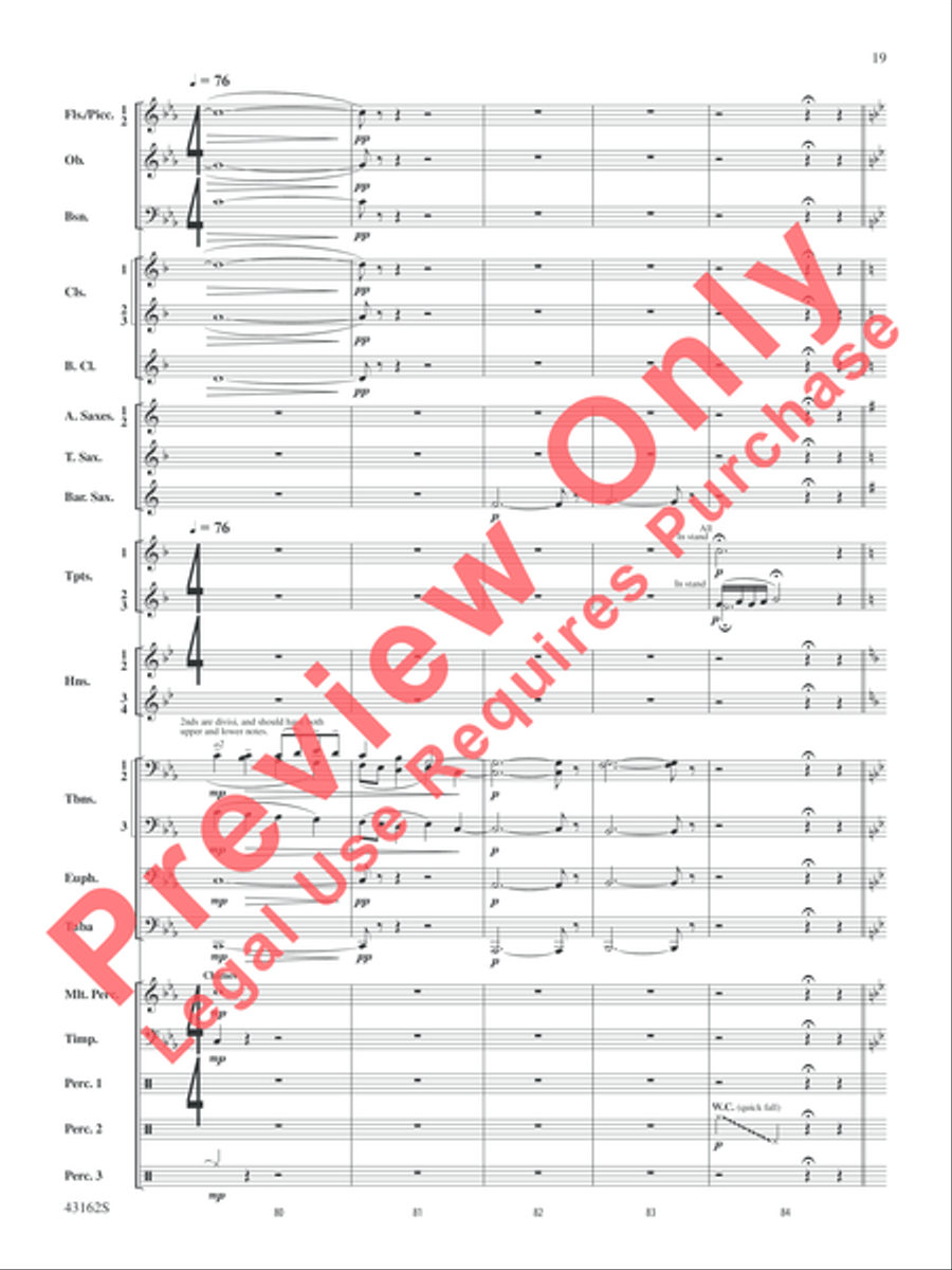 Appalachian Dreams Concert Band scores gallery preview page 20