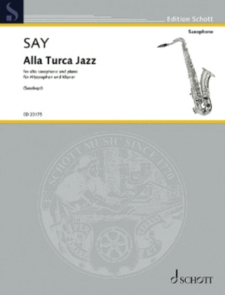 Book cover for Alla Turca Jazz Op. 5b.