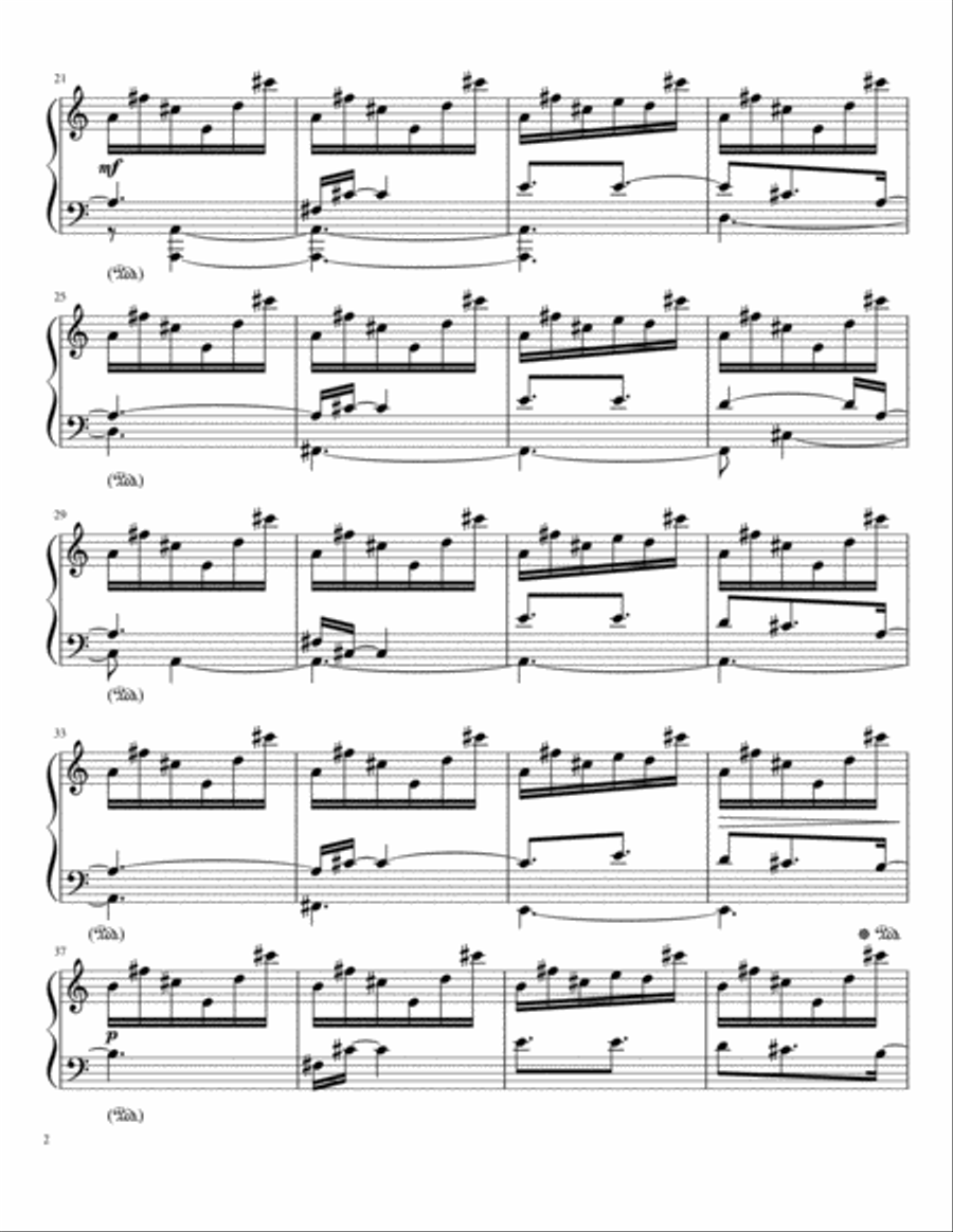 Vignette for Piano Vignette for Piano Piano Solo scores gallery preview page 2