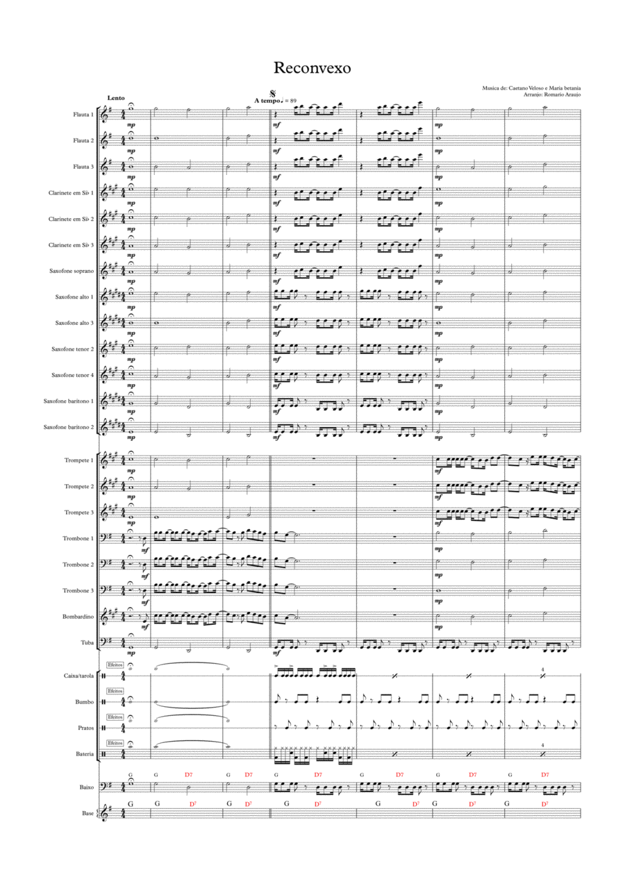 Reconvexo Reconvexo Full Orchestra scores gallery preview page 1