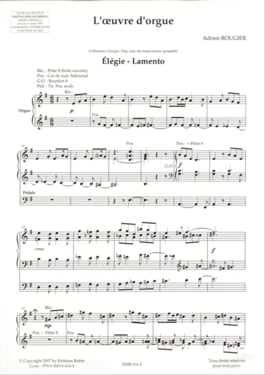 L'oeuvre d'orgue L'oeuvre d'orgue Organ scores gallery preview page 2