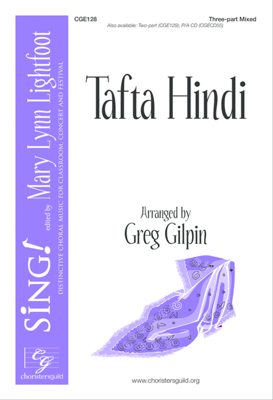 Tafta Hindi (Three-part Mixed) 3-Part scores gallery preview page 2