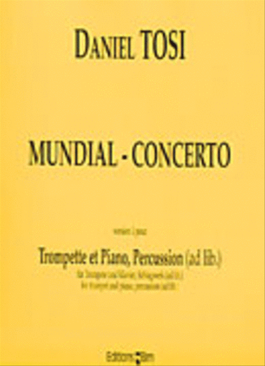 Mundial-Concerto Trumpet Solo scores gallery preview page 1