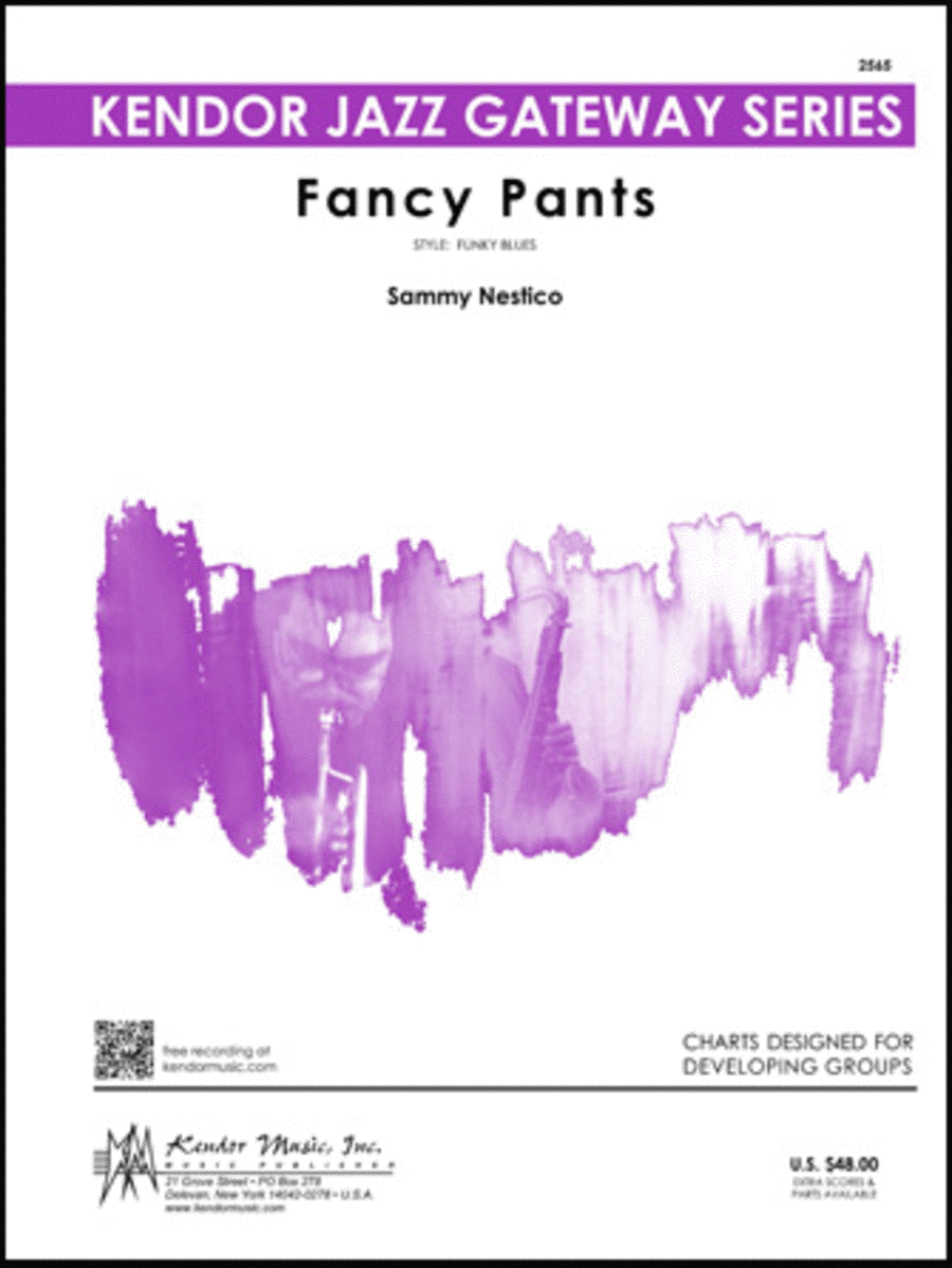 Fancy Pants (Full Score) Jazz Ensemble scores gallery preview page 1
