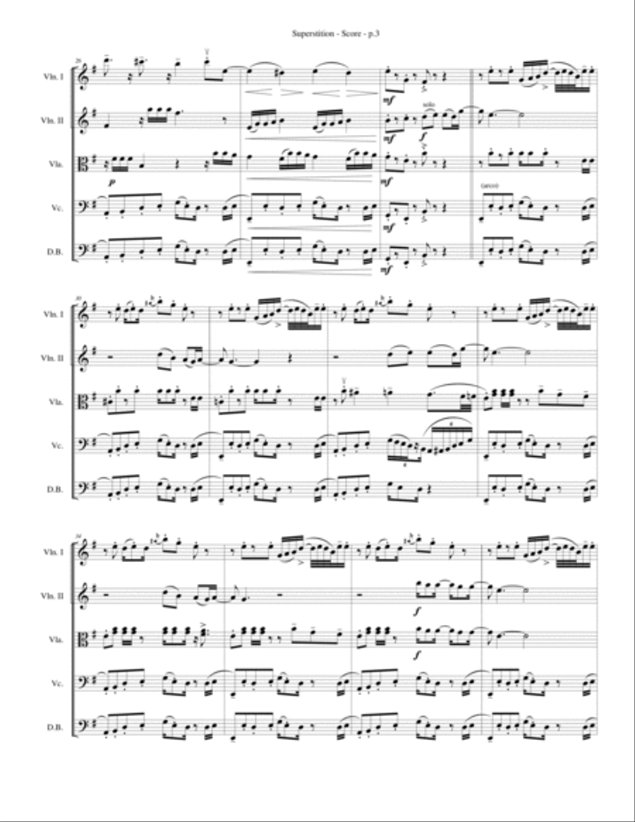 Superstition String Quartet scores gallery preview page 5