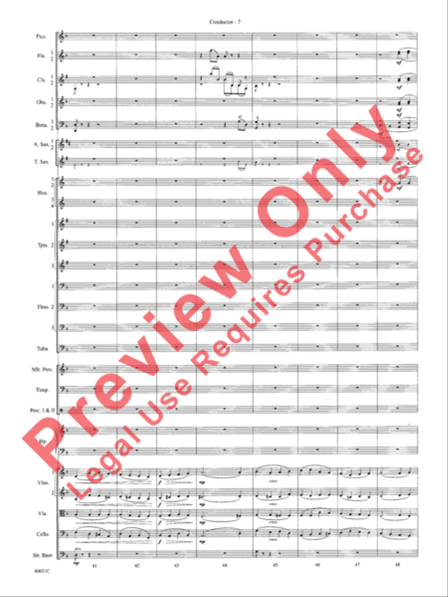A Christmas Festival Full Orchestra scores gallery preview page 10