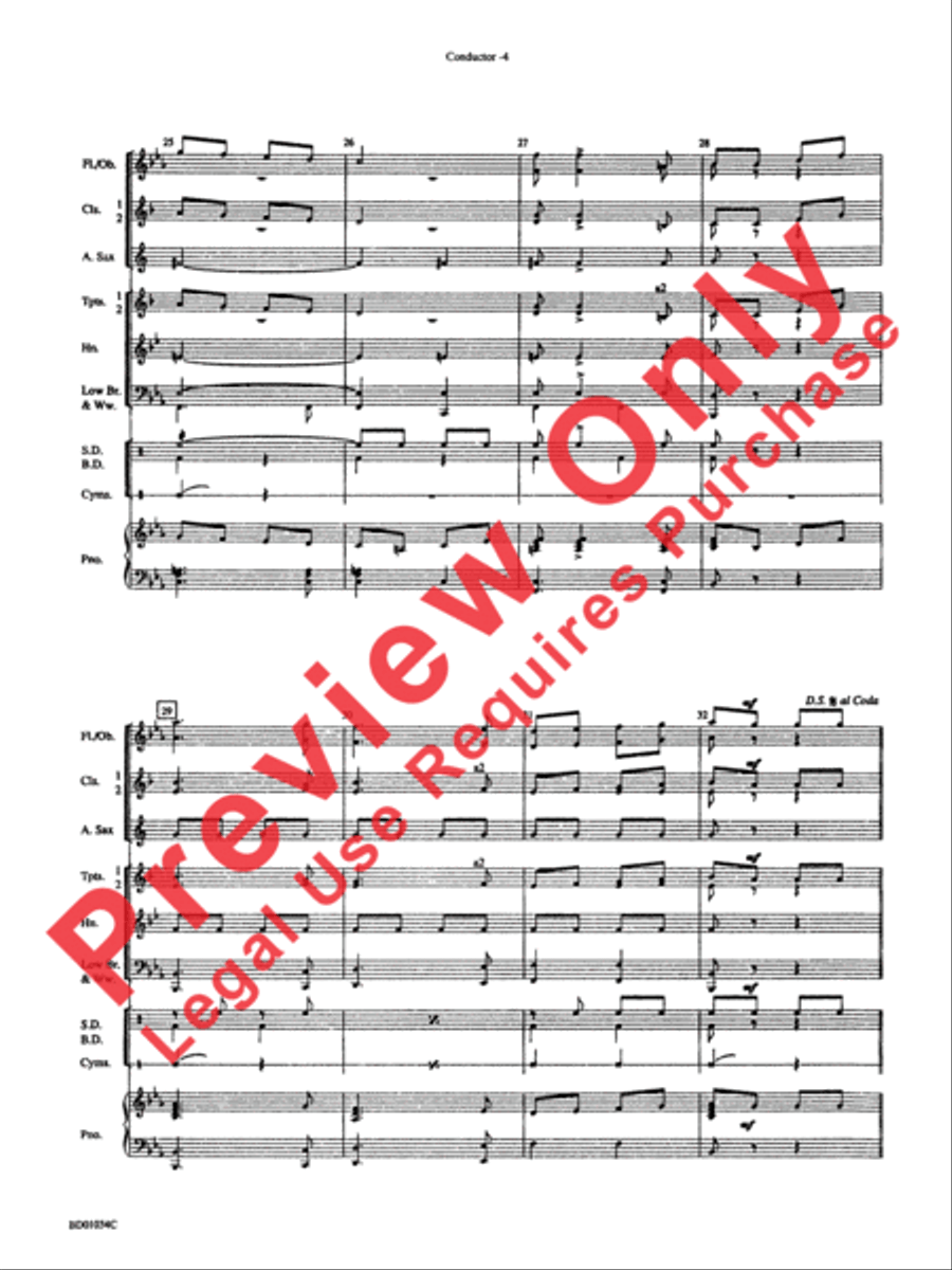 The Billboard March Concert Band scores gallery preview page 7