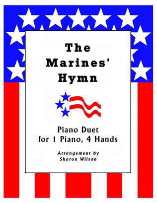 Book cover for The Marines' Hymn (1 Piano, 4 Hands Duet)