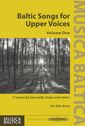 Book cover for Baltic Songs for Upper Voices for SSA div. Choir