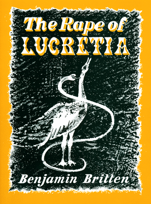 Book cover for The Rape of Lucretia, Op. 37