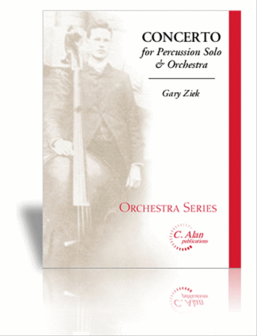 Concerto for Percussion Solo & Orchestra Full Orchestra scores gallery preview page 1