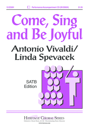 Book cover for Come, Sing and Be Joyful