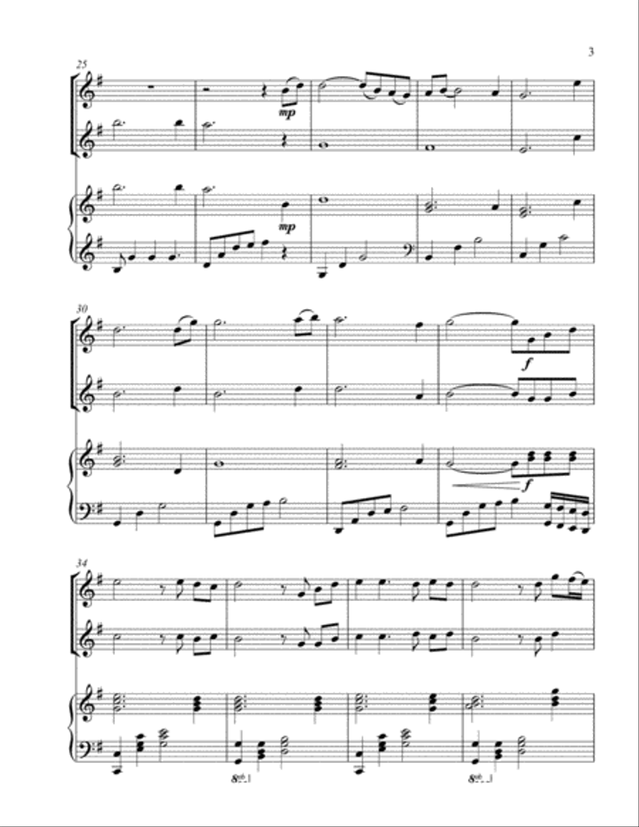 Amazing Grace (my Chains Are Gone) Piano scores gallery preview page 4