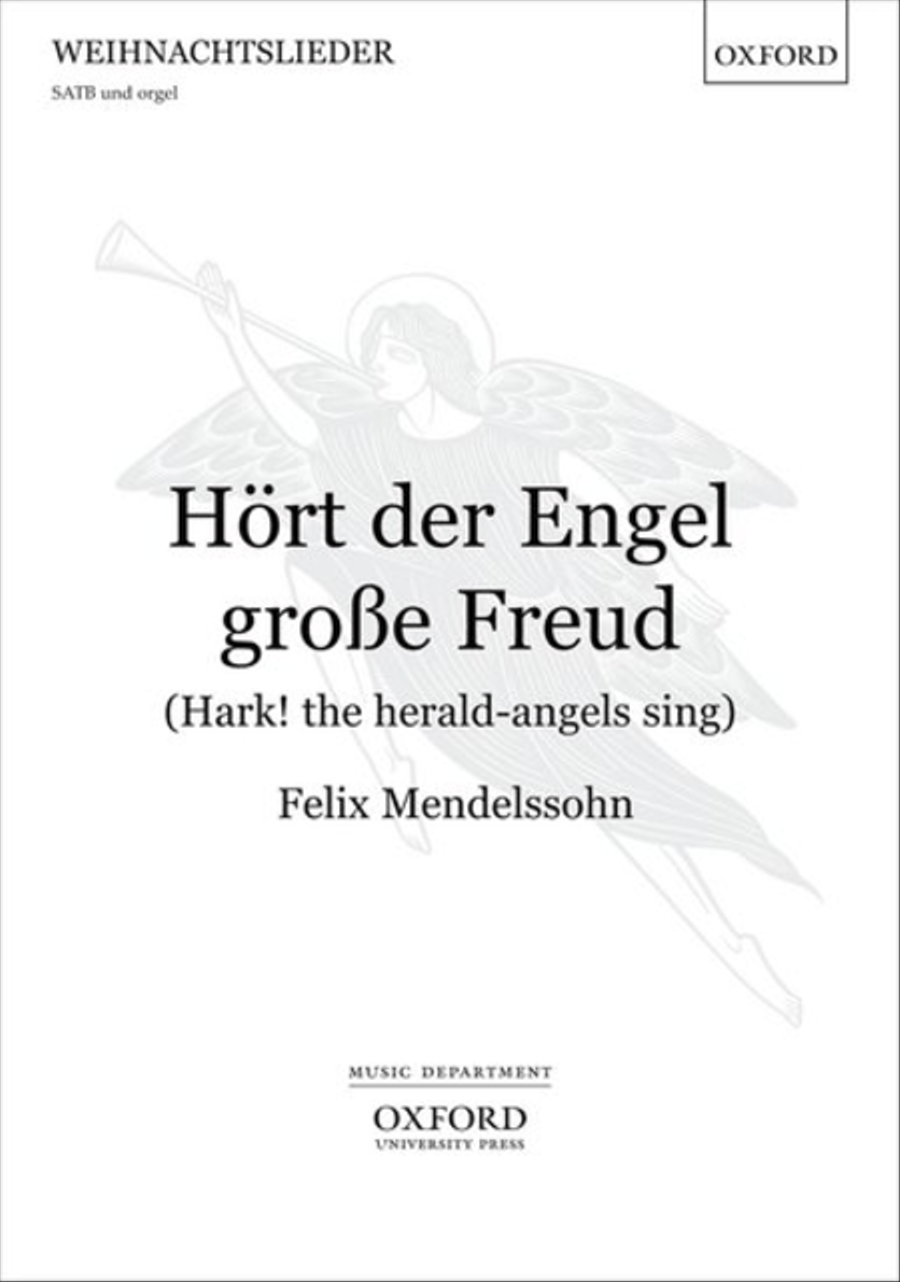 Hort der Engel grosse Freud (Hark! the herald-angels sing) 4-Part scores gallery preview page 1