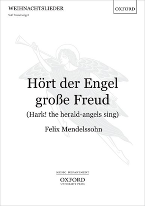 Book cover for Hort der Engel grosse Freud (Hark! the herald-angels sing)
