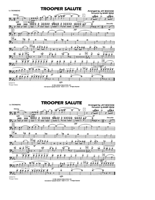 Trooper Salute - 1st Trombone