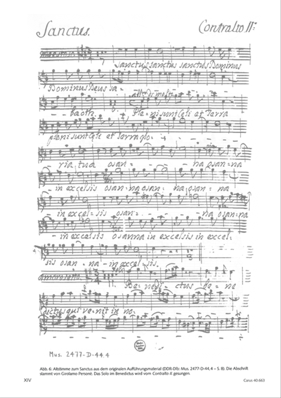 Mass in D minor (Missa in d) ATB scores gallery preview page 15
