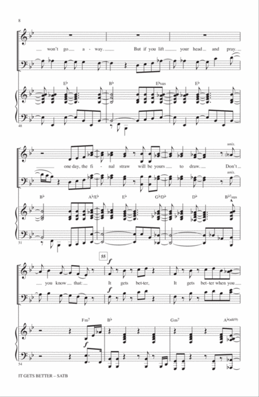 It Gets Better 4-Part scores gallery preview page 6