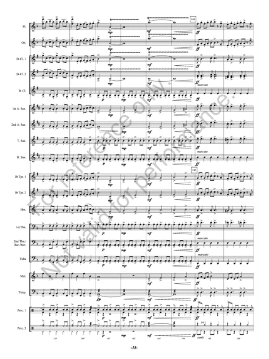 Winterwinds Winterwinds Concert Band scores gallery preview page 19