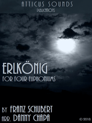 Book cover for Erlkönig (Arranged for Euphonium Quartet)