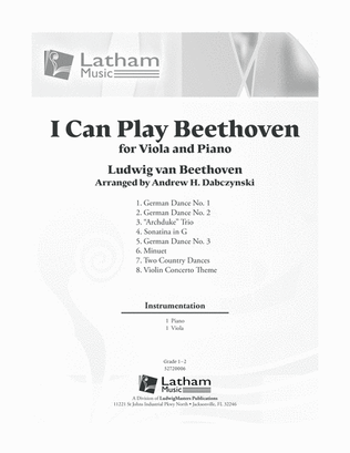 Book cover for I Can Play Beethoven