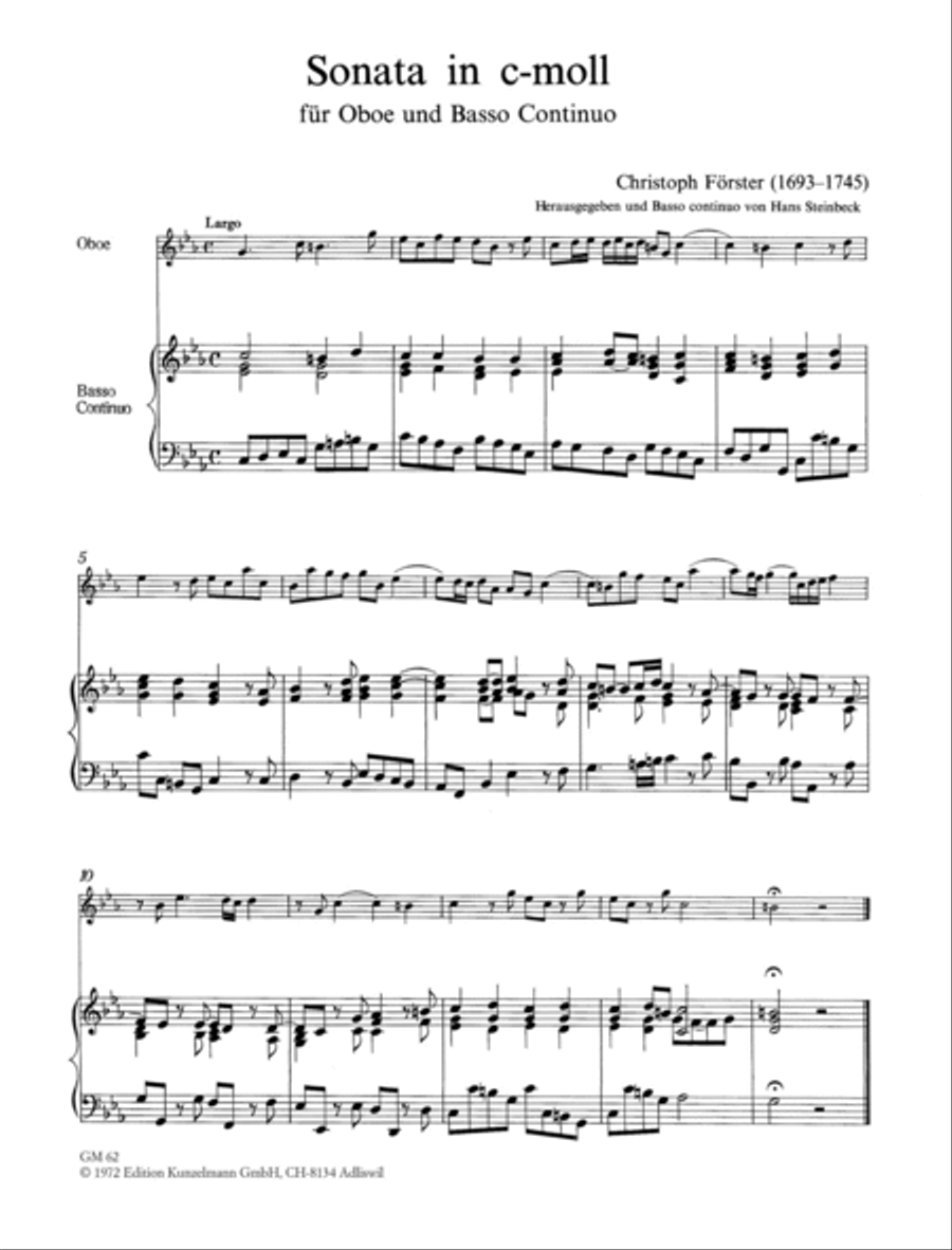 Sonata Sonata Oboe scores gallery preview page 2