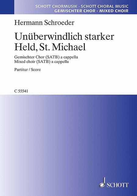 UnÜberwindlich Starker Held St. Michael Satb German