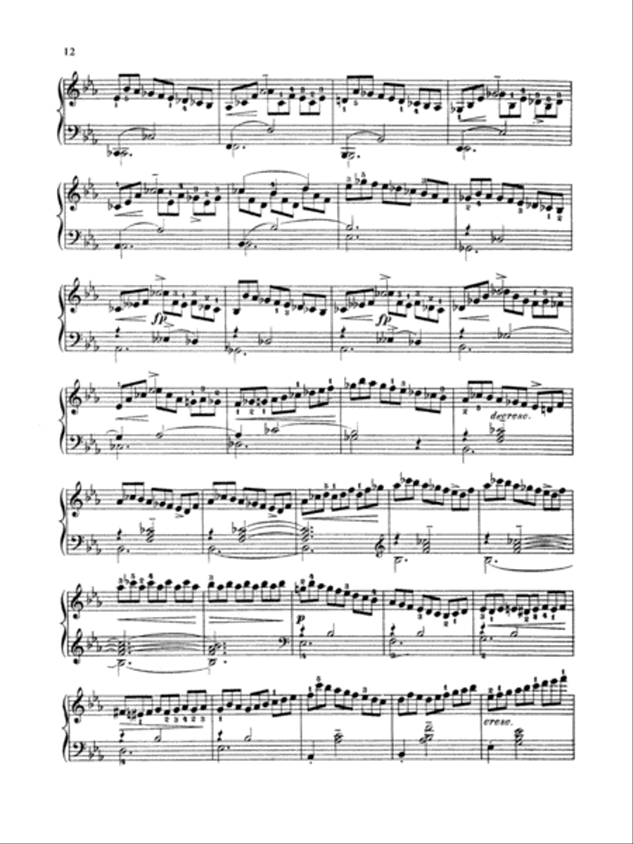 Schubert: Four Impromptus, Op. 90 (Ed. Giuseppe Buonamici) Piano Solo scores gallery preview page 2