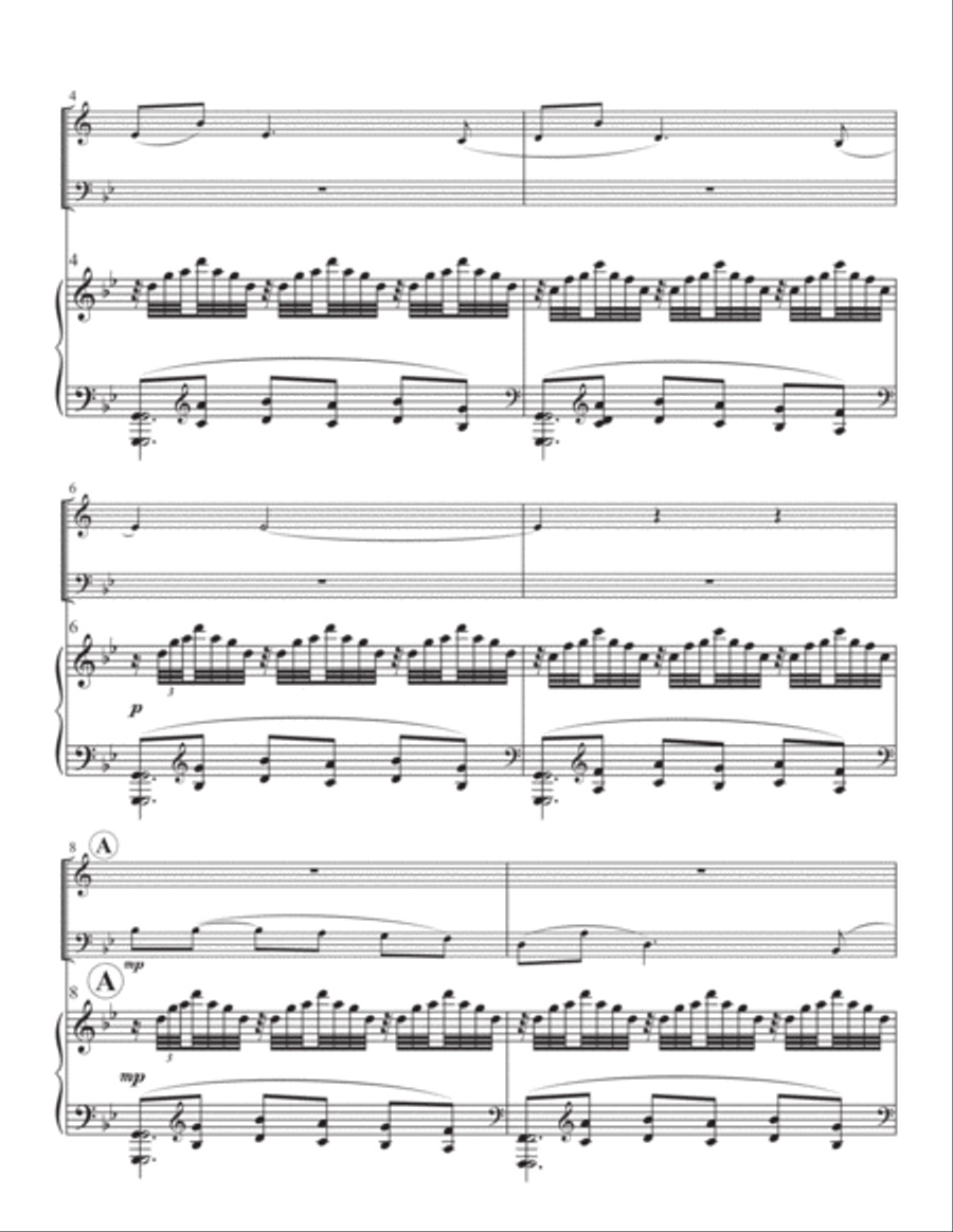 Fragile Dreams Flugelhorn scores gallery preview page 3