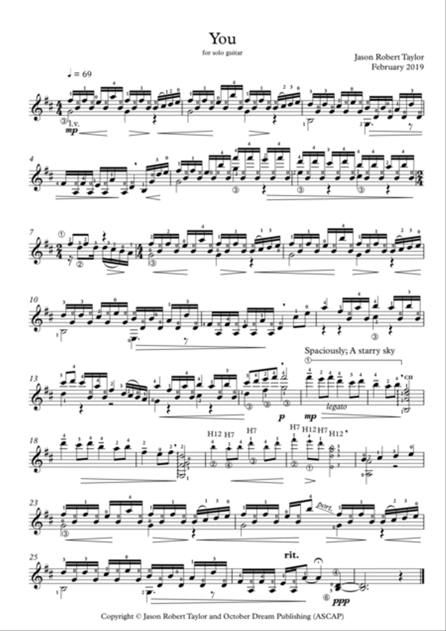 Seven Pieces Seven Pieces Acoustic Guitar scores gallery preview page 6
