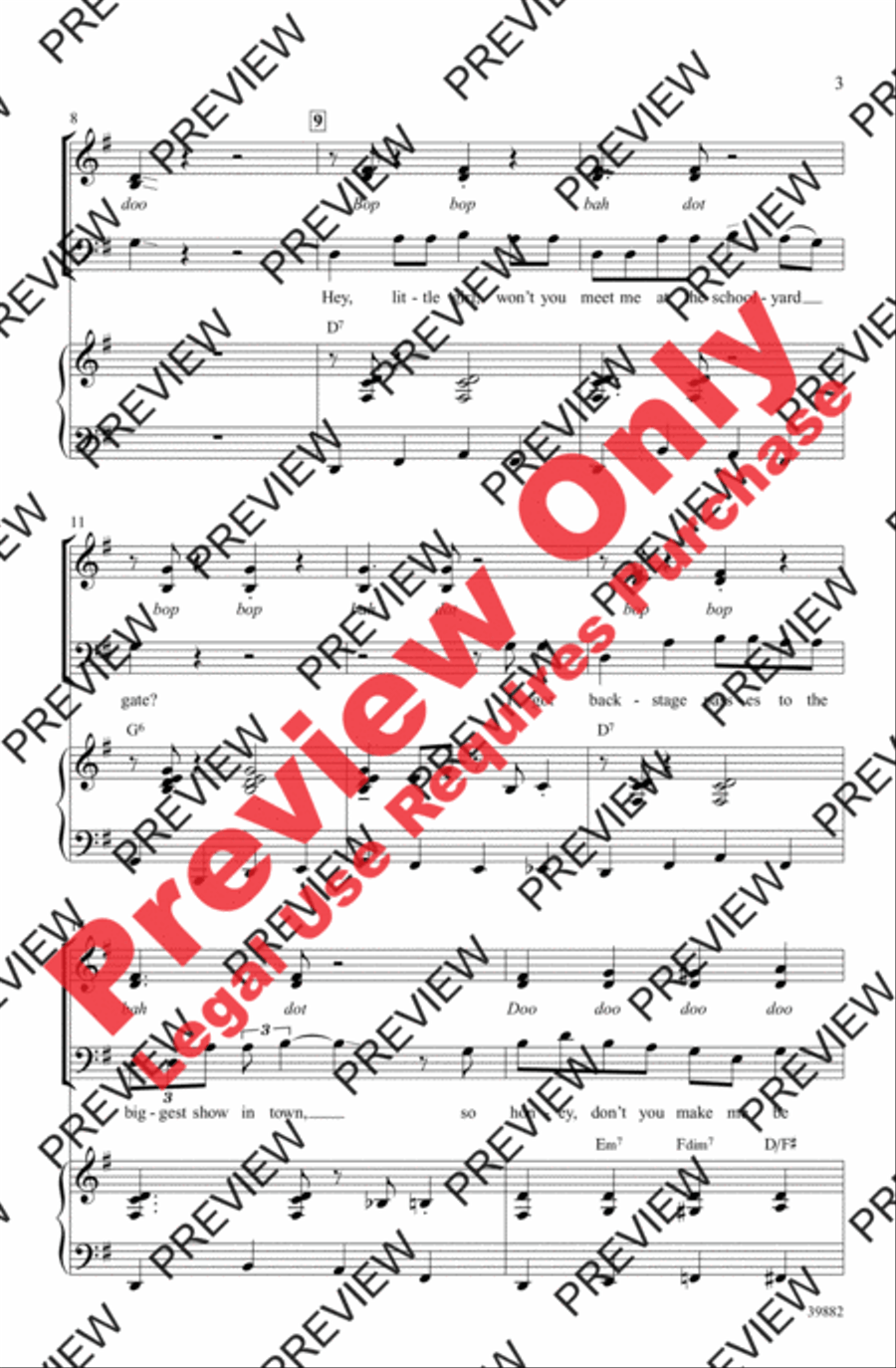 My Music - SoundTrax CD (CD only) Choir scores gallery preview page 3
