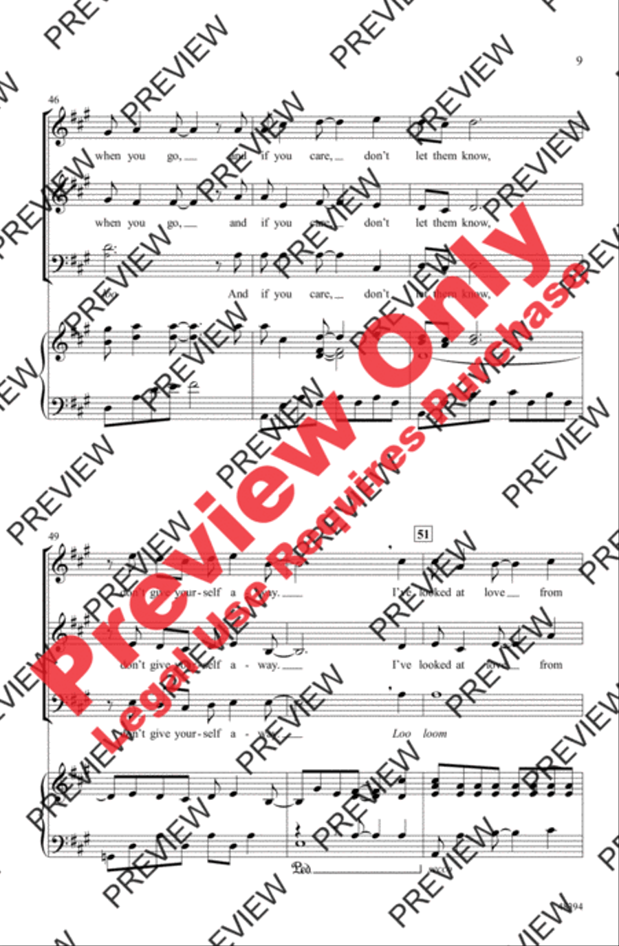 Both Sides Now 3-Part scores gallery preview page 9