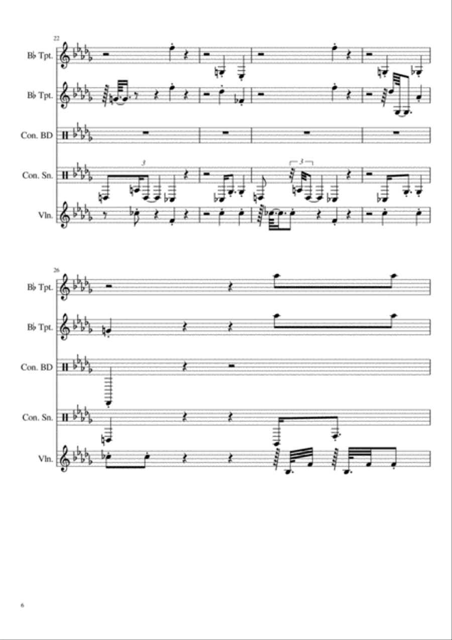 Beet Small Ensemble scores gallery preview page 6
