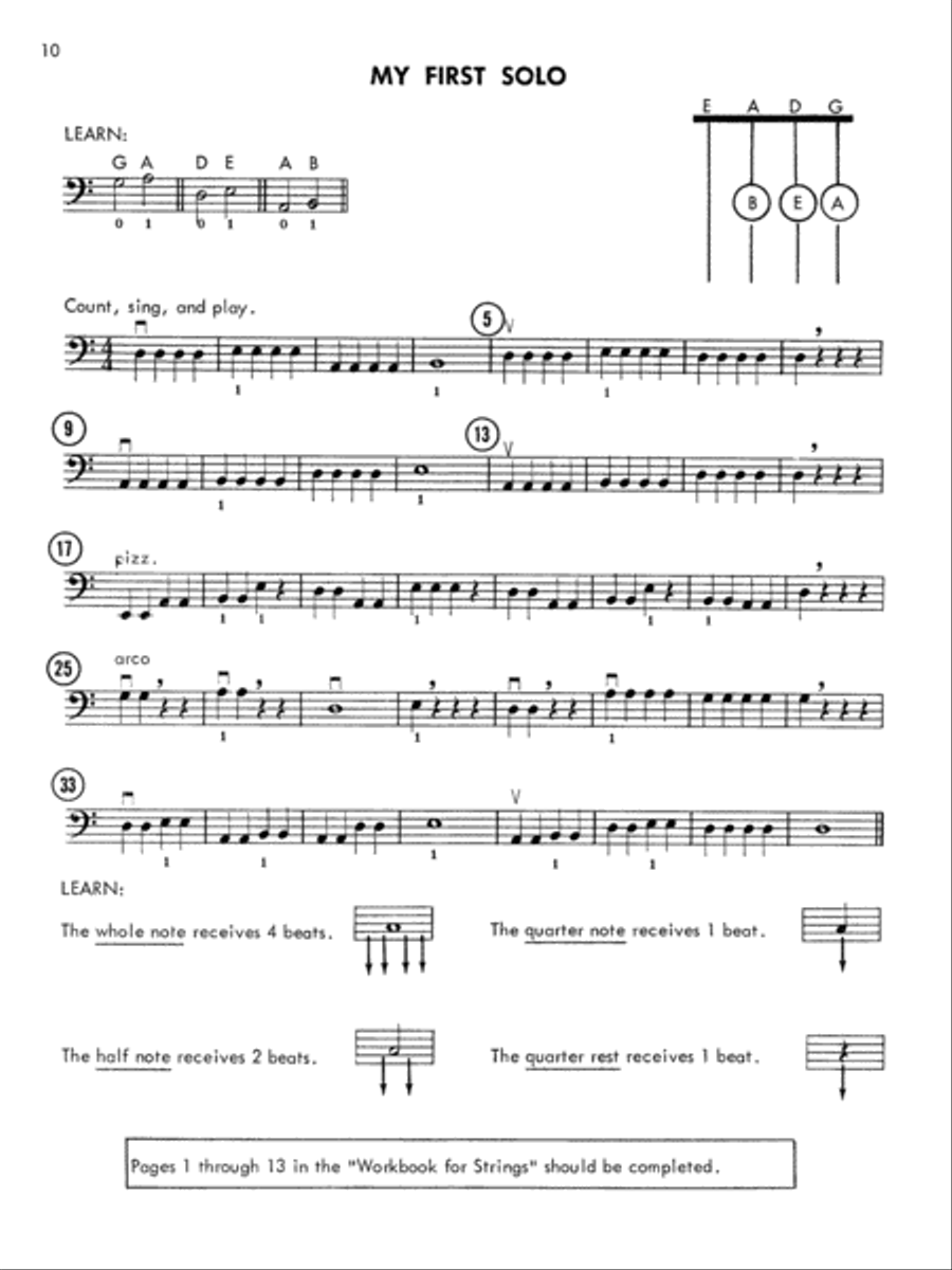 Solo Time for Strings, Book 1 Chamber Orchestra scores gallery preview page 24
