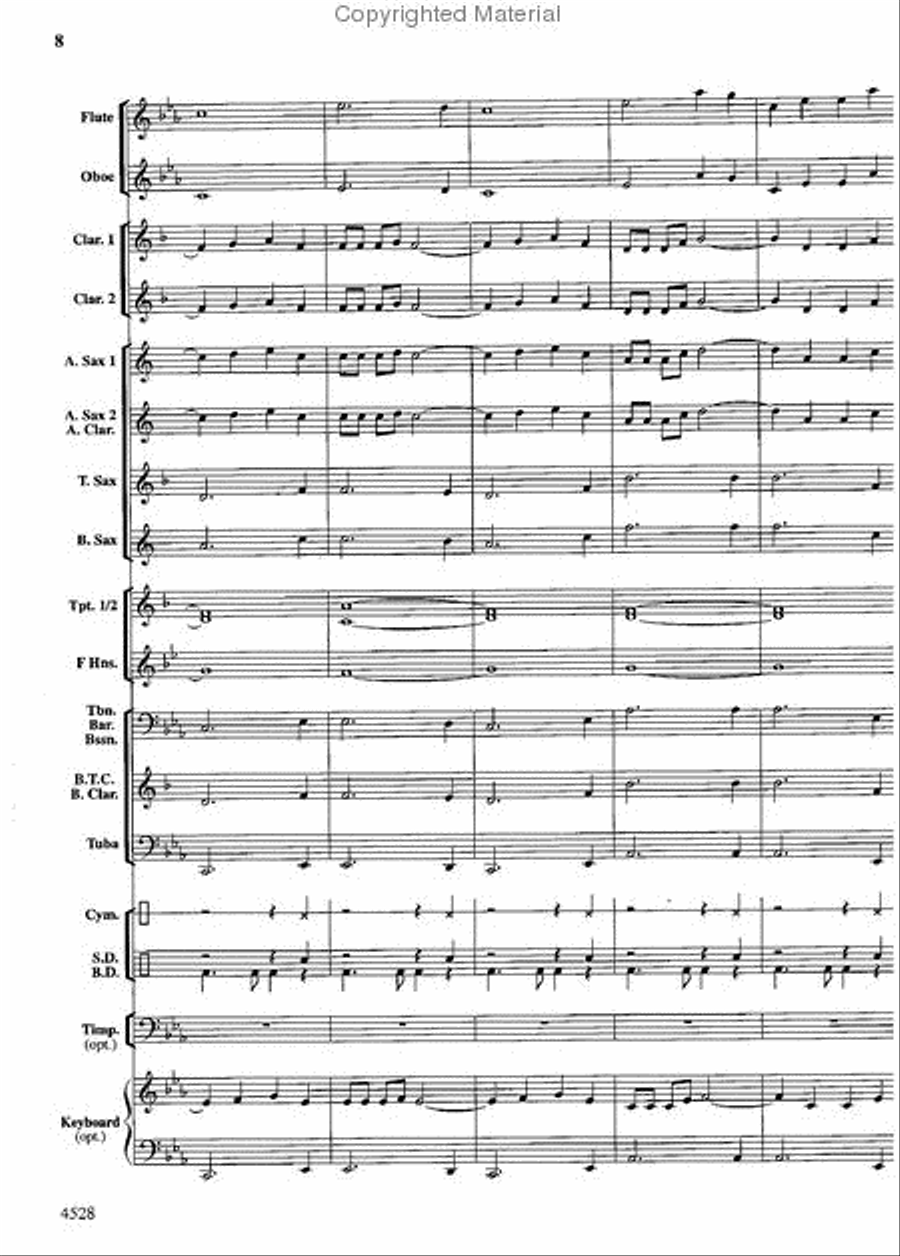 Banana Split Concert Band scores gallery preview page 7