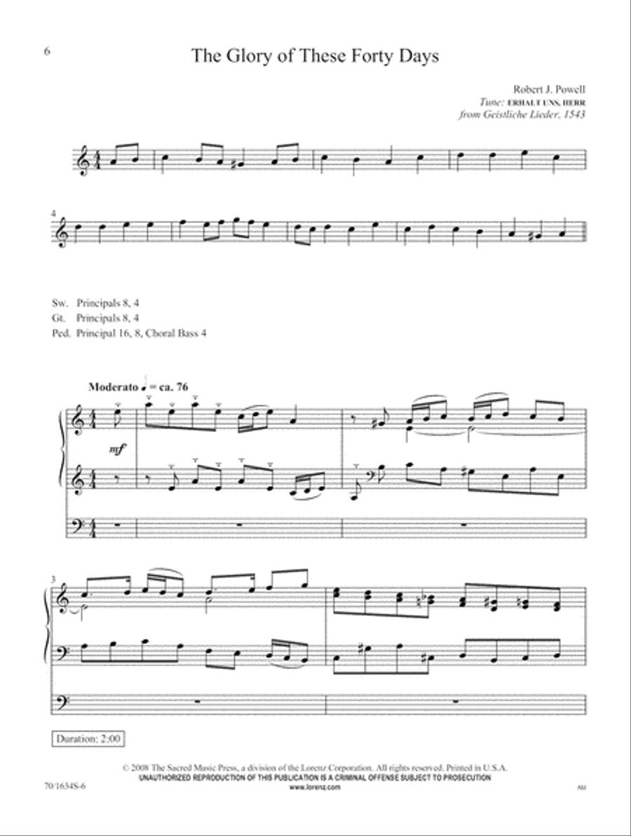In the Cross of Christ In the Cross of Christ Organ scores gallery preview page 6