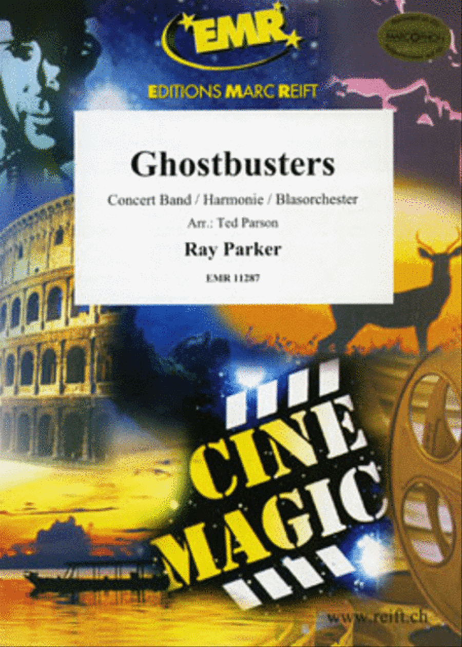 Ghostbusters Concert Band scores gallery preview page 1