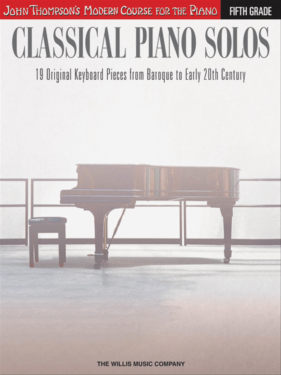 Classical Piano Solos – Fifth Grade