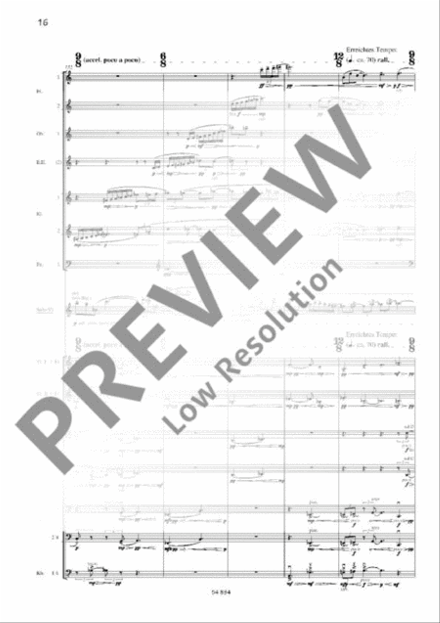 Violin Concerto Orchestra scores gallery preview page 19