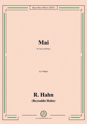 R. Hahn-Mai,in A Major