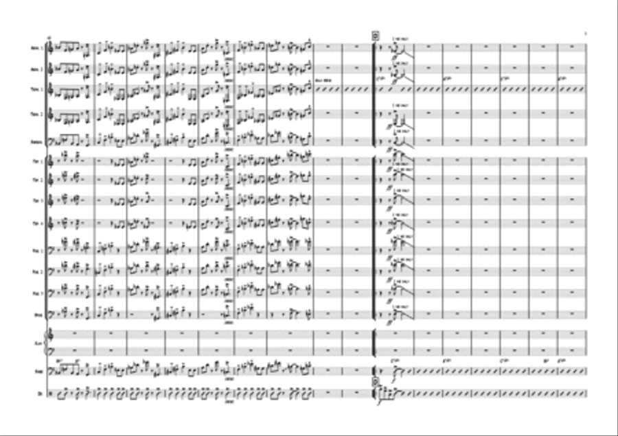 Garage Garage Jazz Ensemble scores gallery preview page 5