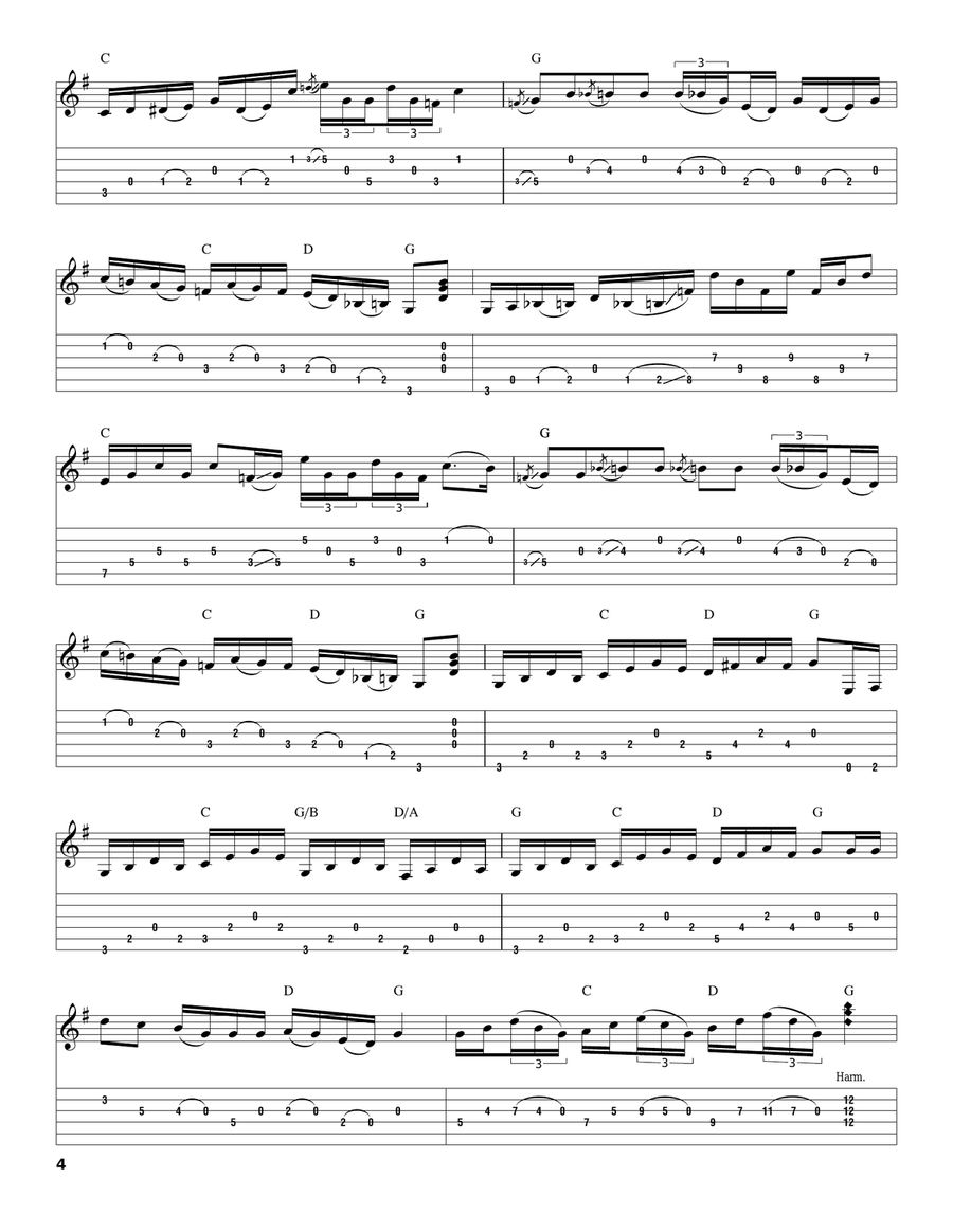 Bill Cheatham Bill Cheatham Acoustic Guitar scores gallery preview page 4